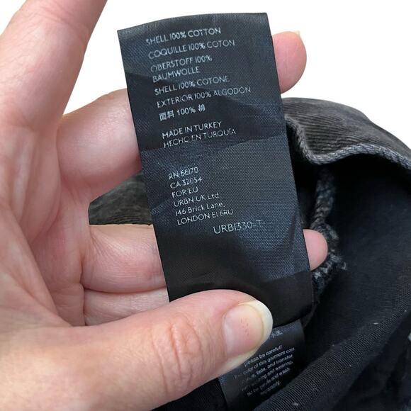 Urban Outfitters BDG High Rise Baggy Jeans Size 28 Distressed Ripped Black - Picture 11 of 11